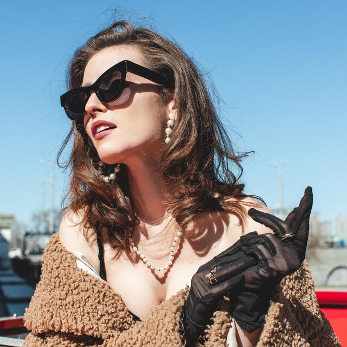 Бусы «Жемчуг» на цепочке, шар №6, цвет белый в золоте, L=53 см Бусы «Жемчуг» на цепочке, шар №6, цвет белый в золоте, L=53 см