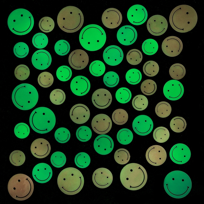 Набор светящегося декора Набор светящегося декора "Улыбка" 60шт (9424364)