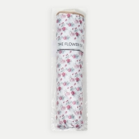 Зонт механический «The flower», эпонж, 4 сложения, 8 спиц, R = 48/56 см, D = 112 см, цвет МИКС