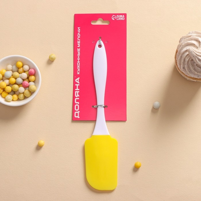 Лопатка Доляна «Фобос», 23 см, цвет МИКС Лопатка Доляна «Фобос», 23 см, цвет МИКС