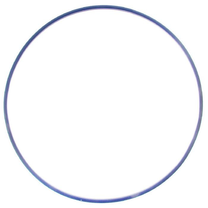 Обруч гимнастический утяжелённый, стальной, d=90 см, 1,1 кг, цвета МИКС