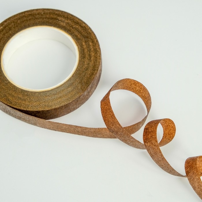 Тейп-лента, коричневая, 13 мм, 27,3 метра Тейп-лента, коричневая, 13 мм, 27,3 метра