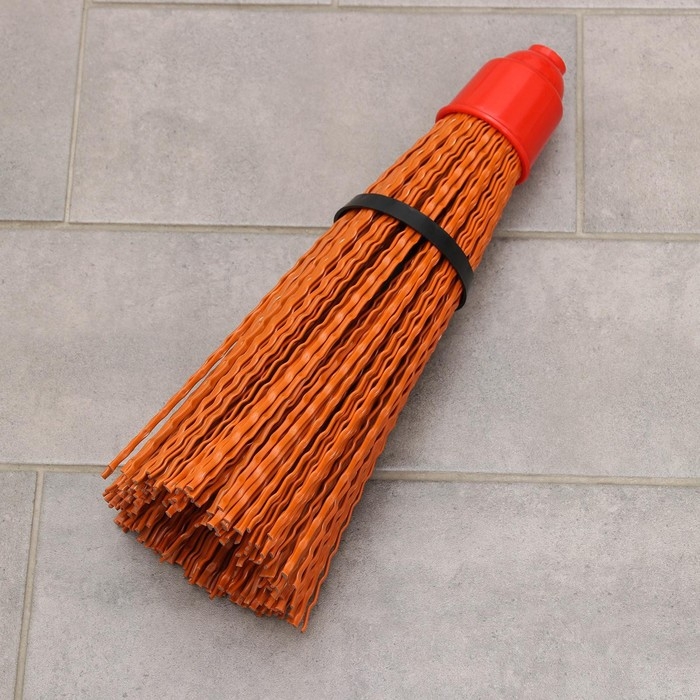 Метла полипропиленовая «Премиум», синтетическая, без черенка, цвет МИКС Метла полипропиленовая «Премиум», синтетическая, без черенка, цвет МИКС