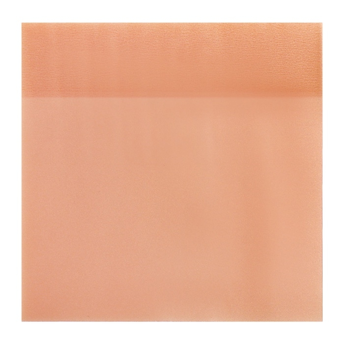 Блок с липким краем 76мм х 76мм 50л пластик прозрачный оранжевый перламутр Блок с липким краем 76мм х 76мм 50л пластик прозрачный оранжевый перламутр