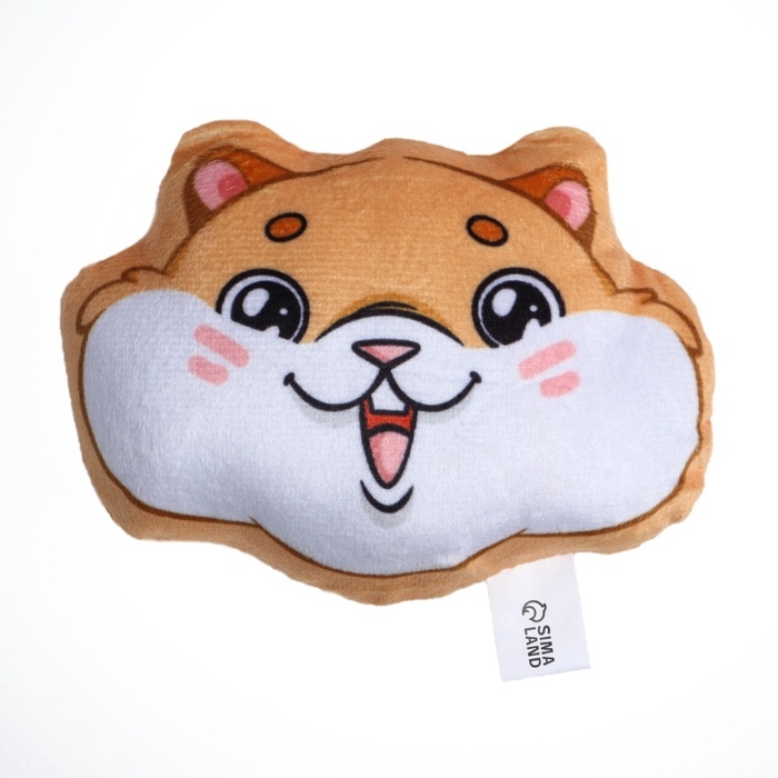 Игрушка для кошек с мятой «Хомячок», 12 х 9,2 см Игрушка для кошек с мятой «Хомячок», 12 х 9,2 см