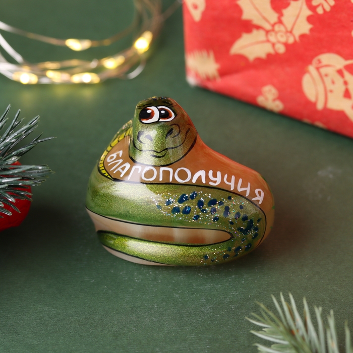 Сувенир Сувенир "Змейка Благополучия", селенит