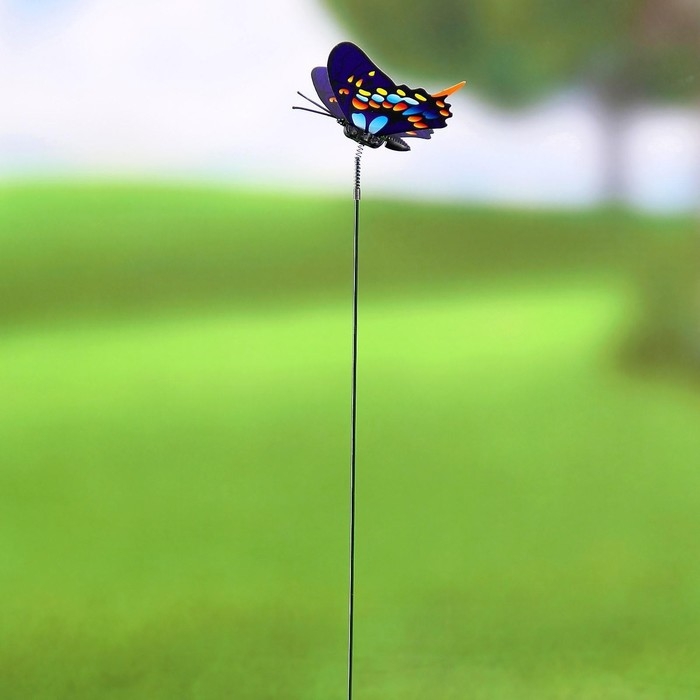 Штекер Штекер "Бабочка Атрис" 7х7см/30см, набор 15шт, МИКС