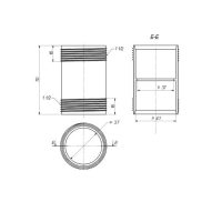 Муфта соединительная ORIO, d=40 × 40 мм, L=70 мм