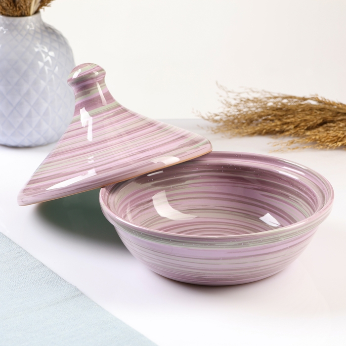 Тажин №3, 0,5л / 15х18см, лаванда, 0,5л Тажин №3, 0,5л / 15х18см, лаванда, 0,5л