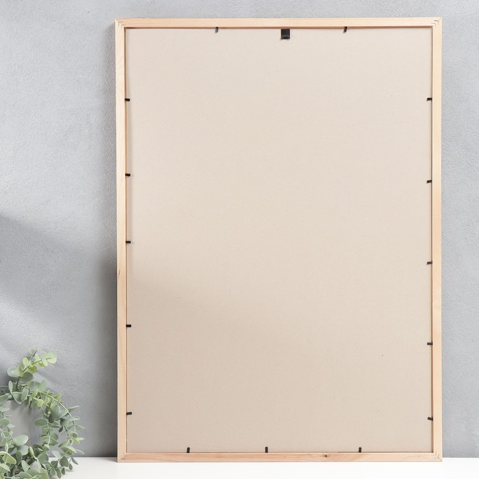 Фоторамка сосна с20 50х70 см (пластиковый экран) Фоторамка сосна с20 50х70 см (пластиковый экран)