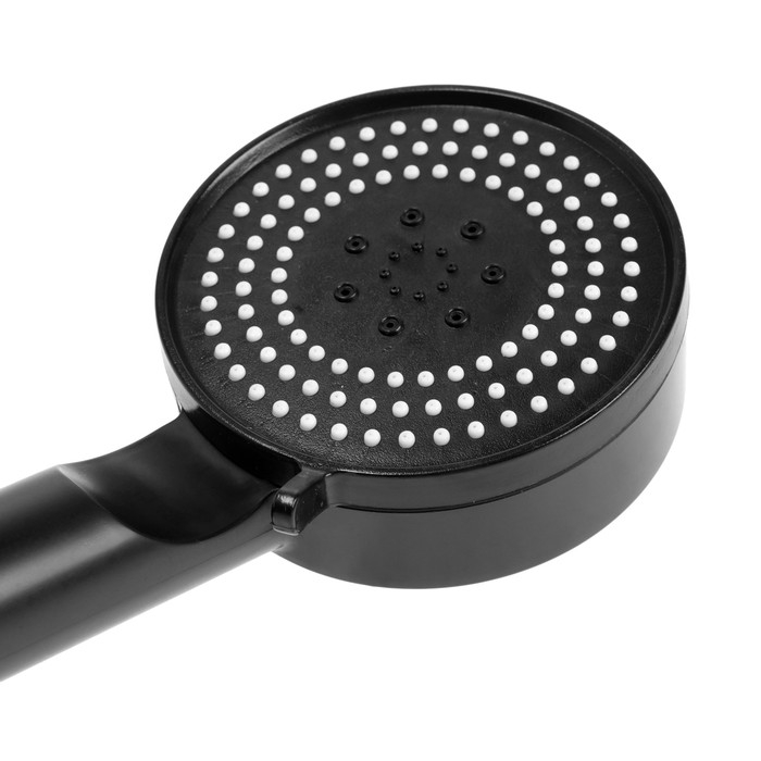 Лейка для душа ZEIN Z3526, d=90 мм, 5 режимов, чёрная Лейка для душа ZEIN Z3526, d=90 мм, 5 режимов, чёрная