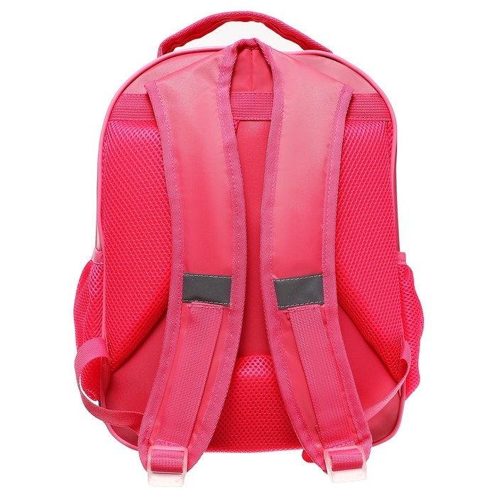 Рюкзак школьный, 37 х 27 х 16 см, эргономичная спинка, Calligrata Б  Рюкзак школьный, 37 х 27 х 16 см, эргономичная спинка, Calligrata Б "Зайка"