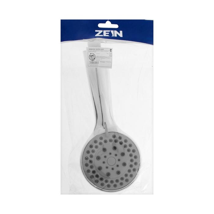 Душевая лейка ZEIN Z0502, 5 режимов, средняя, d=95 мм, пластик, цвет хром Душевая лейка ZEIN Z0502, 5 режимов, средняя, d=95 мм, пластик, цвет хром