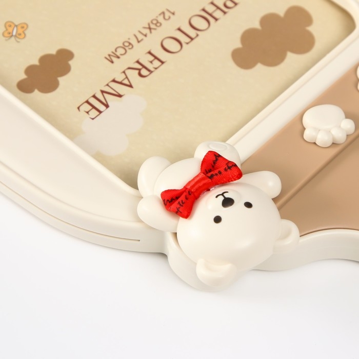 Фоторамка пластик 13х18 см Фоторамка пластик 13х18 см "Детская бутылочка" МИКС 17х3,5х28 см