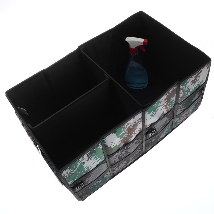 Органайзер в багажник автомобиля, складной, 66 л, 60×35×30 см, оксфорд Органайзер в багажник автомобиля, складной, 66 л, 60×35×30 см, оксфорд