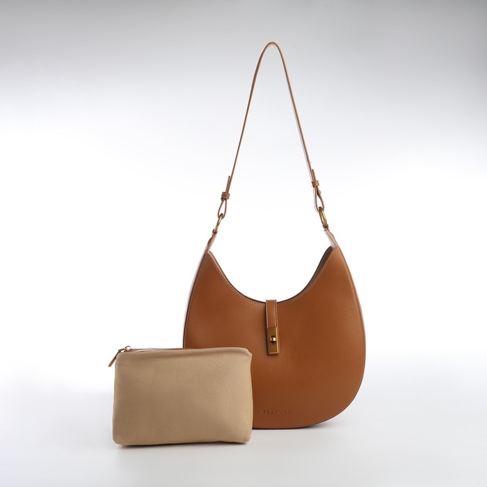 Сумка женская TEXTURA, косметичка, средний размер, цвет коричневый Сумка женская TEXTURA, косметичка, средний размер, цвет коричневый