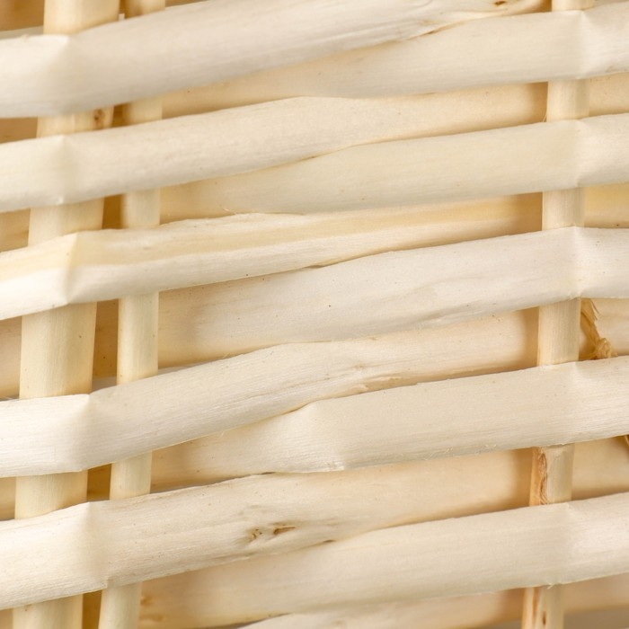 Набор корзин плетёных, ива, 3 шт., натуральный цвет, светлые Набор корзин плетёных, ива, 3 шт., натуральный цвет, светлые