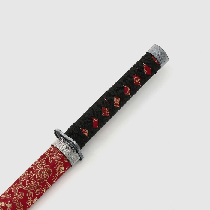 Сувенирное оружие «Катана на подставке», цветочный узор на ножнах, 89см Сувенирное оружие «Катана на подставке», цветочный узор на ножнах, 89см