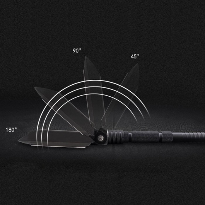 Лопата многофункциональная 7в1 в чехле, 67 см, черная Лопата многофункциональная 7в1 в чехле, 67 см, черная