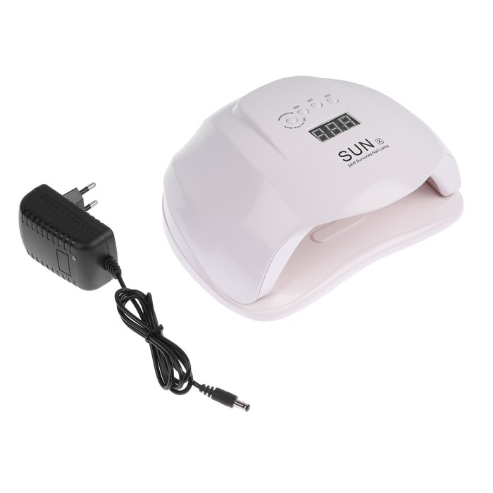 Лампа для гель-лака JessNail SUN X, UV/LED, 54 Вт, 36 таймер, таймер 10/30/60 сек, белая Лампа для гель-лака JessNail SUN X, UV/LED, 54 Вт, 36 таймер, таймер 10/30/60 сек, белая