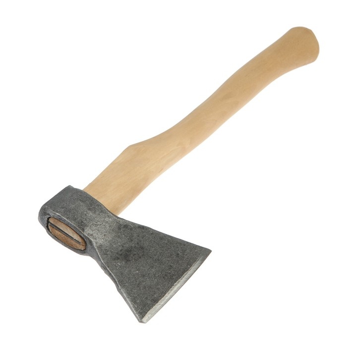 Топор кованый ТУНДРА, деревянное топорище Б1, покрыто морилкой Топор кованый ТУНДРА, деревянное топорище Б1, покрыто морилкой "Орех", 600 г