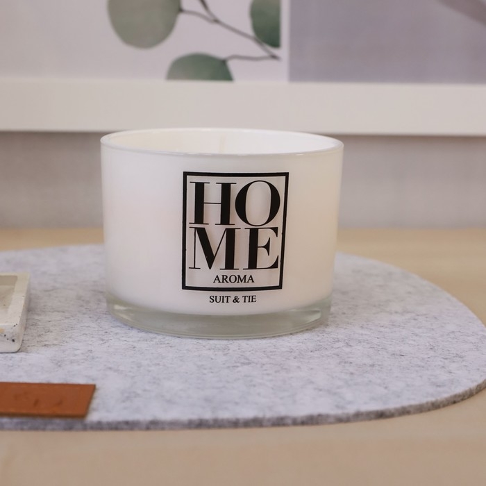 Свеча ароматическая  Свеча ароматическая "Home", Бай Байхэ, 11,8*8 см