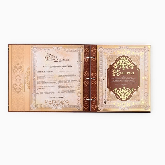 Родословная книга с рамкой под фото «Семейная», 21,5 х 23,7 см. Родословная книга с рамкой под фото «Семейная», 21,5 х 23,7 см.