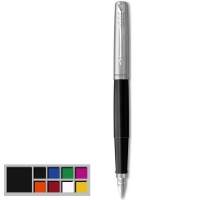 Ручка перьевая Parker JOTTER ORIGINALS BLACK, 1.0мм, + 2 стержня (син и черн) блист 2096430