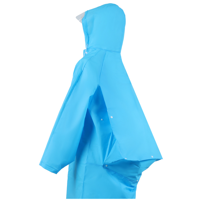 Дождевик-плащ Maclay, походный, р. L, цвет голубой