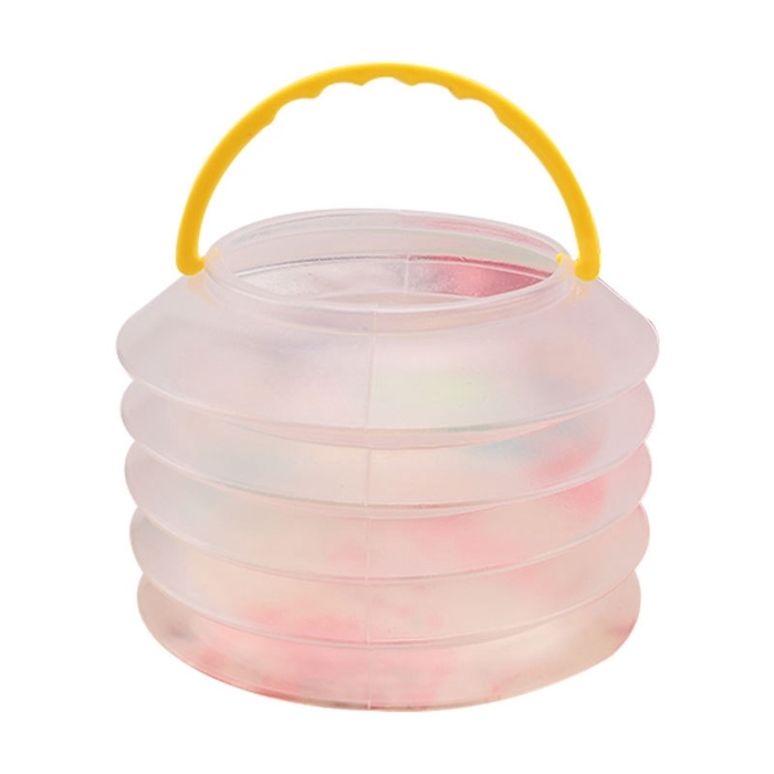 Стакан для кистей складной d=6 см, с губкой, прозрачный с ручкой Стакан для кистей складной d=6 см, с губкой, прозрачный с ручкой