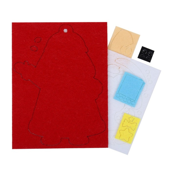 Набор для творчества «Создай ёлочное украшение из фетра»