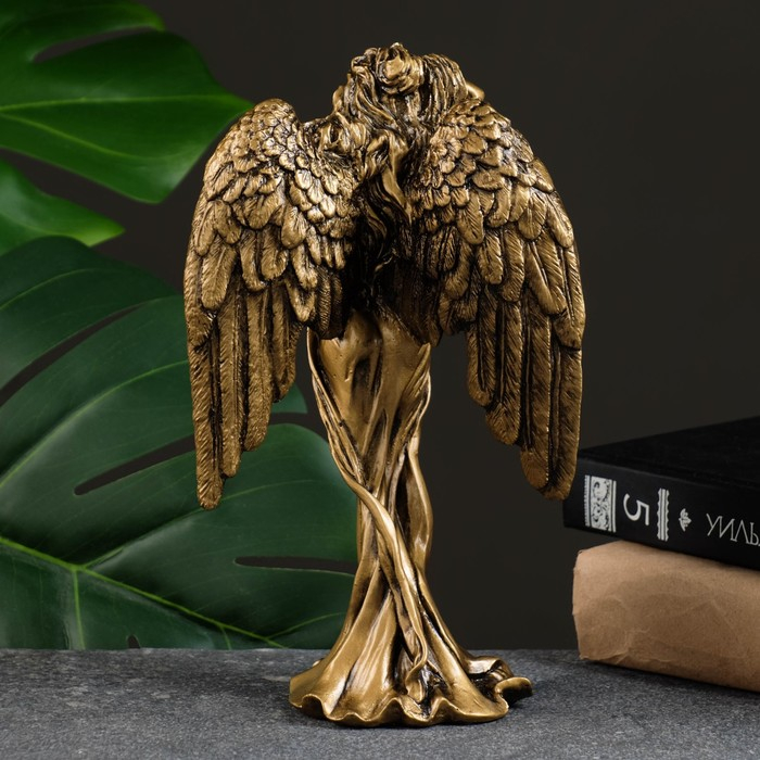 Фигура Фигура "Ангел" золото 7х13х22,5см