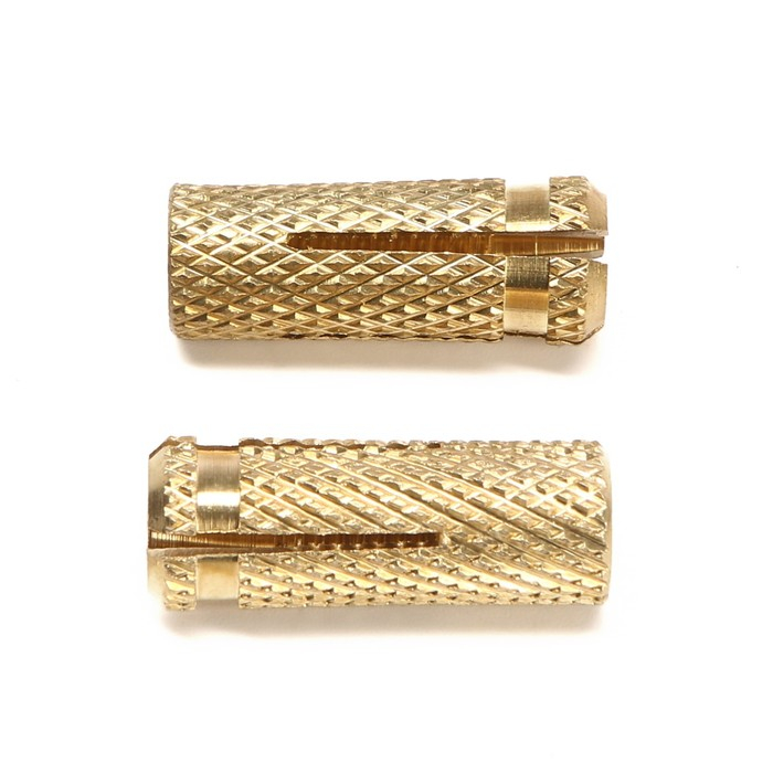 Анкер ЛОМ, забиваемый, латунный, оцинкованный, М8х30 мм, 100 шт