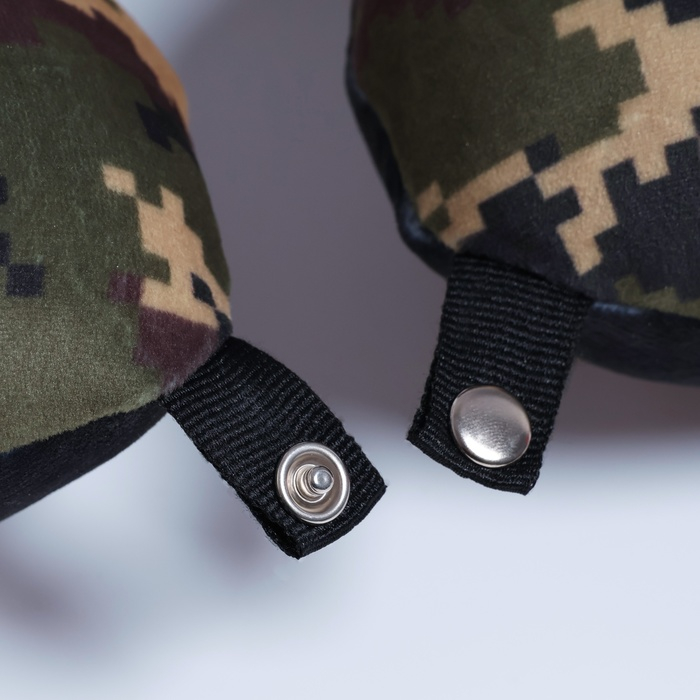 Подушка для путешествий антистресс «Хаки», 29 х 29 см Подушка для путешествий антистресс «Хаки», 29 х 29 см