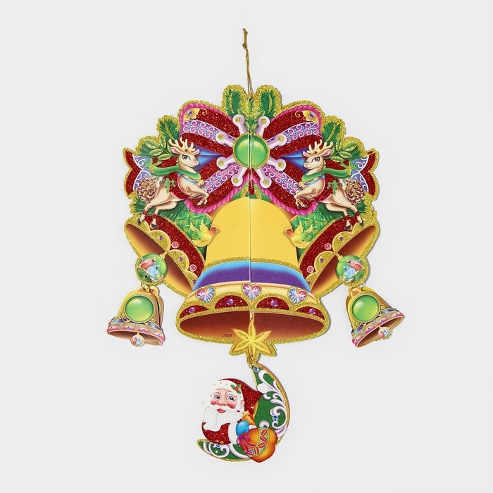 Декоративное украшение (подвеска) "Колокольчики" 49х33 см