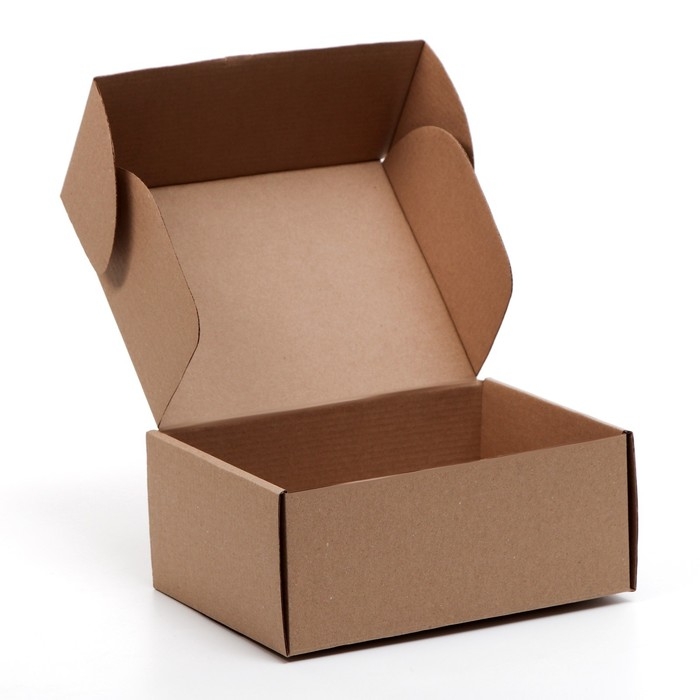 Коробка самосборная, бурая, 22 х 16,5 х 9,5 см Коробка самосборная, бурая, 22 х 16,5 х 9,5 см