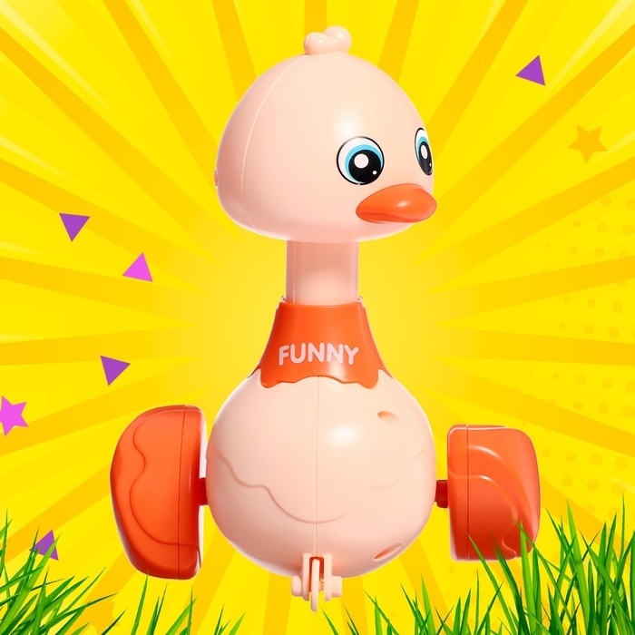 Заводная игрушка «Милый утёнок», цвета МИКС Заводная игрушка «Милый утёнок», цвета МИКС