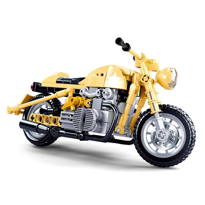 Конструктор мотоцикл Sluban Модельки, 223 детали 6+ Конструктор мотоцикл Sluban Модельки, 223 детали 6+