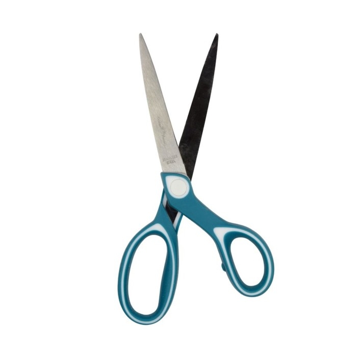 Ножницы канцелярские 20,5 см BrunoVisconti LadyCut, прорезиненные ручки Ножницы канцелярские 20,5 см BrunoVisconti LadyCut, прорезиненные ручки