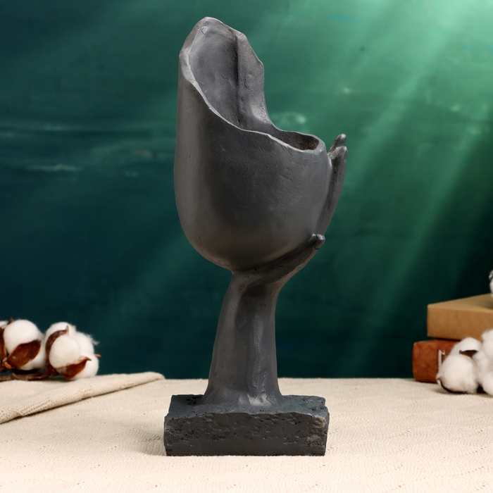 Кашпо - ваза  Кашпо - ваза "Сила любви" 31х12х12см