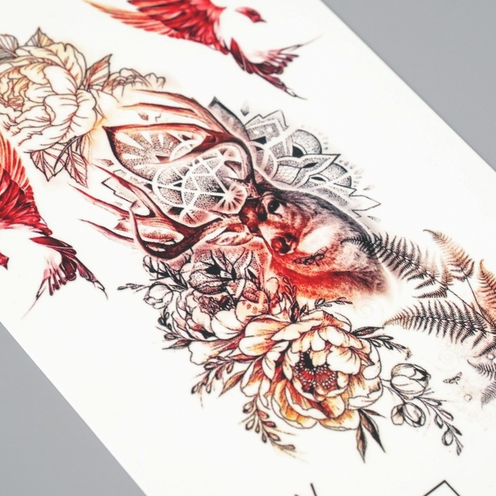 Татуировка на тело Татуировка на тело "Олень" 10х15 см