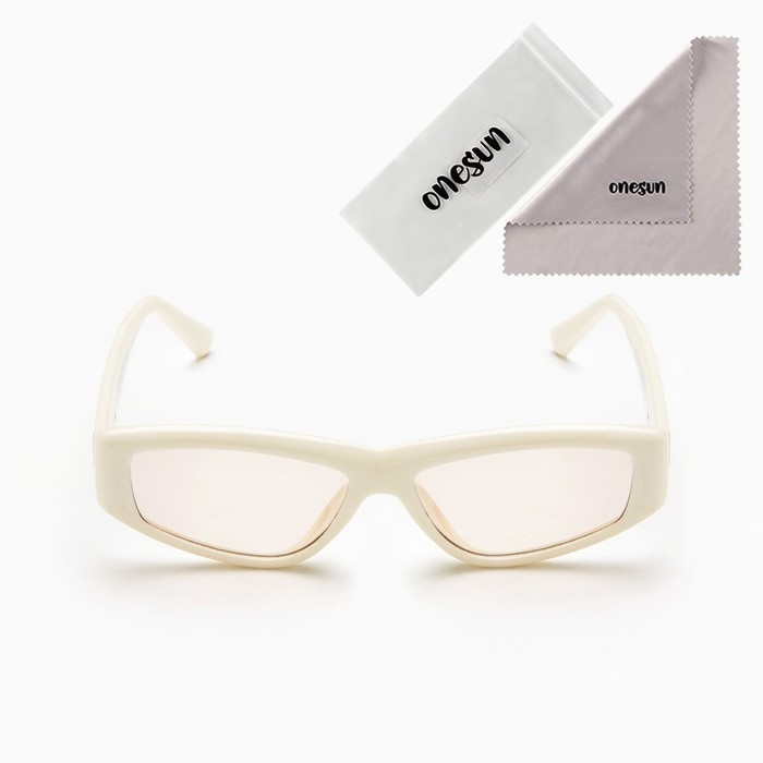 Очки солнцезащитные Очки солнцезащитные "OneSun", uv 400, дужка 14.5 см, ширина 14.7 см, линза 3.2 х 5.5 см