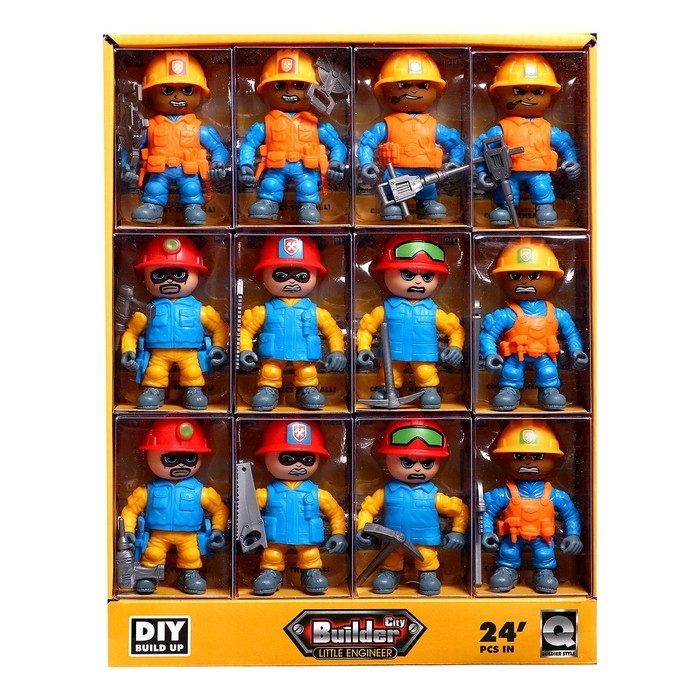 Фигурка «Строитель», МИКС Фигурка «Строитель», МИКС