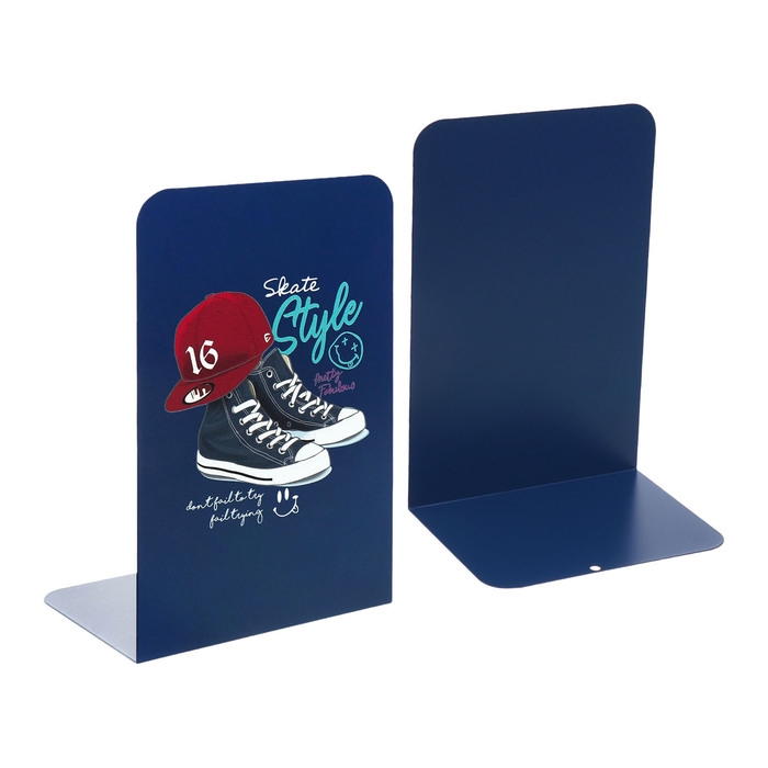 Подставки для книг Подставки для книг "Кеды", 2 штуки, синие