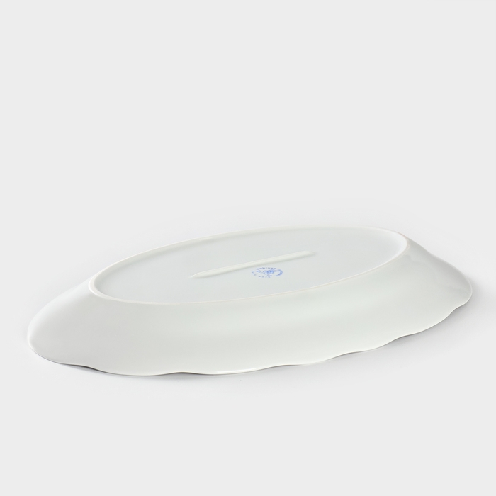 Блюдо фарфоровое овальное «Надежда», 31,5 см Блюдо фарфоровое овальное «Надежда», 31,5 см