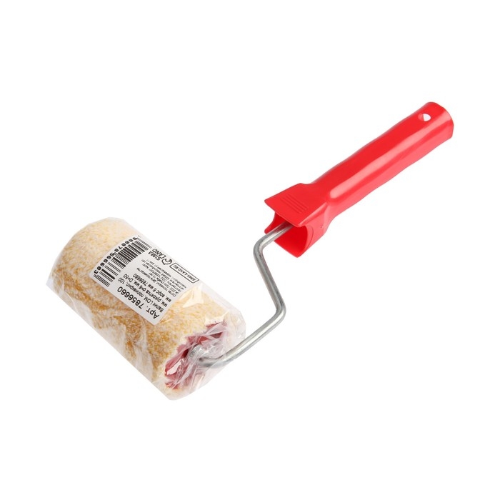 Валик ЛОМ, полиакрил, 100 мм, рукоятка d=6 мм, D=50 мм, ворс 6 мм Валик ЛОМ, полиакрил, 100 мм, рукоятка d=6 мм, D=50 мм, ворс 6 мм