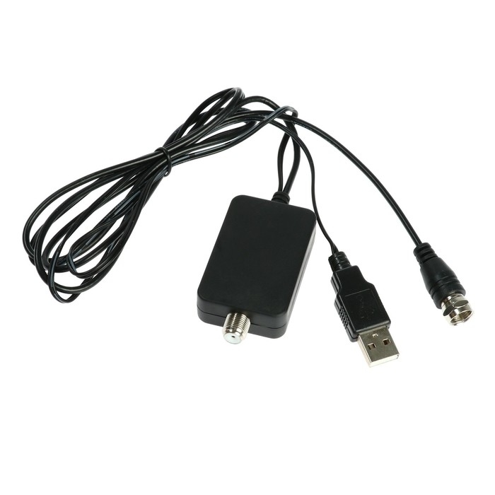 Антенна, комнатная, активная, с усилителем, 5 В, 25 дБи, DVB-T2, цифровая, клеящаяся, черная Антенна, комнатная, активная, с усилителем, 5 В, 25 дБи, DVB-T2, цифровая, клеящаяся, черная