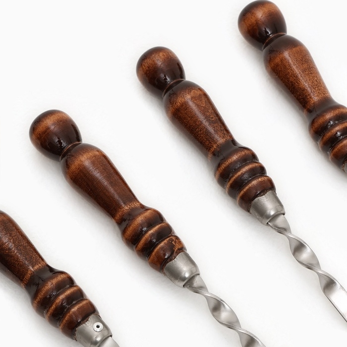 Набор с шампурами подарочный  Набор с шампурами подарочный "Медведь" в кейсе