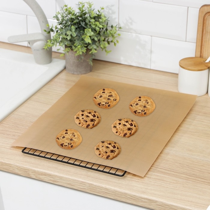 Коврик тефлоновый многоразовый, 33×40 см Коврик тефлоновый многоразовый, 33×40 см