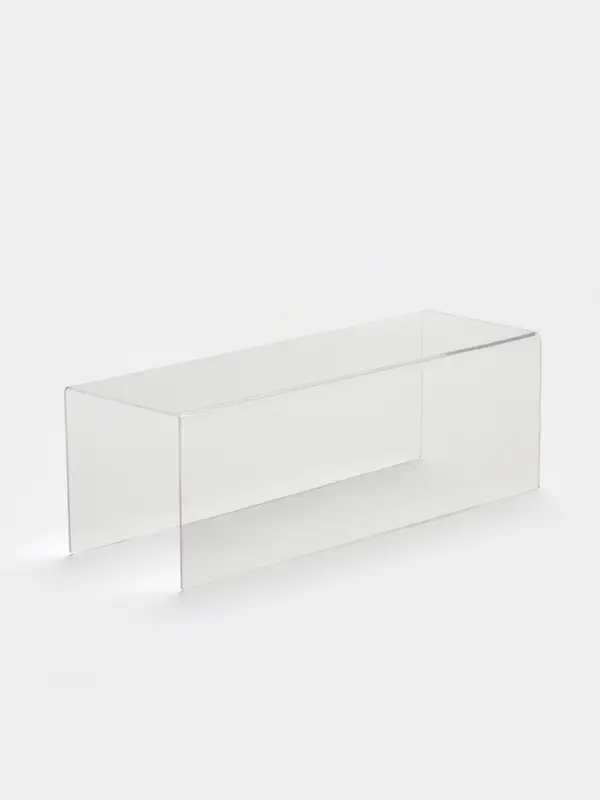 Подставка ступенька одинарная, 30&times;10&times;10 см, оргстекло 2 мм
